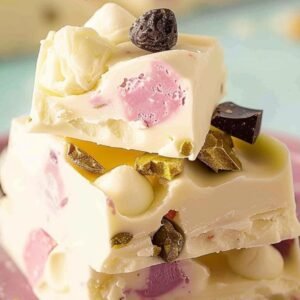 White chocolate rocky road