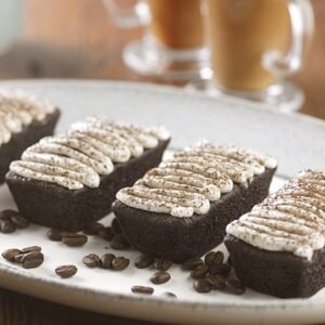 Mini Frosted Cappacino loaf cake