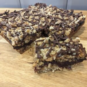 Date and Walnut Flapjack